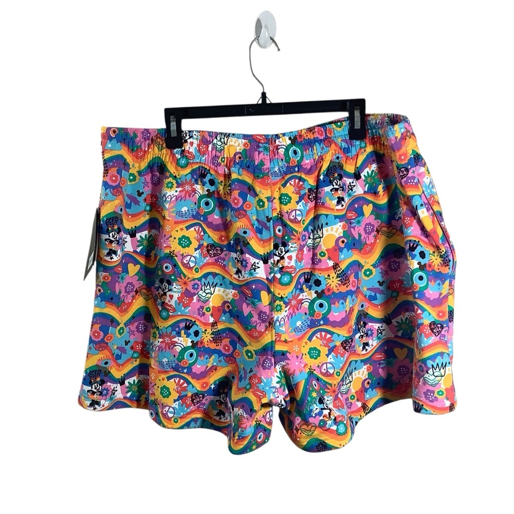 Disney Pride Multicolor Women's Sweats Shorts - Picture 2 of 6